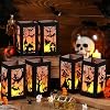 6-Pack Halloween LED Lanterns – Spooky Table Décor